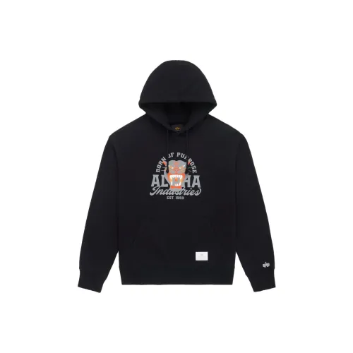 Alpha Industries Sweatshirts Men Black