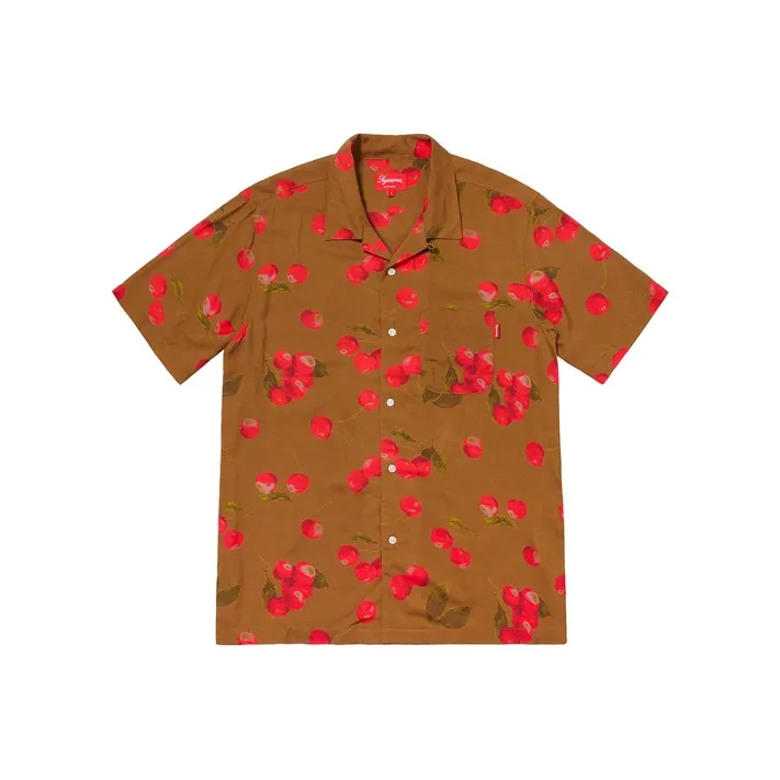 Supreme Cherry Rayon S/S Shirt-0