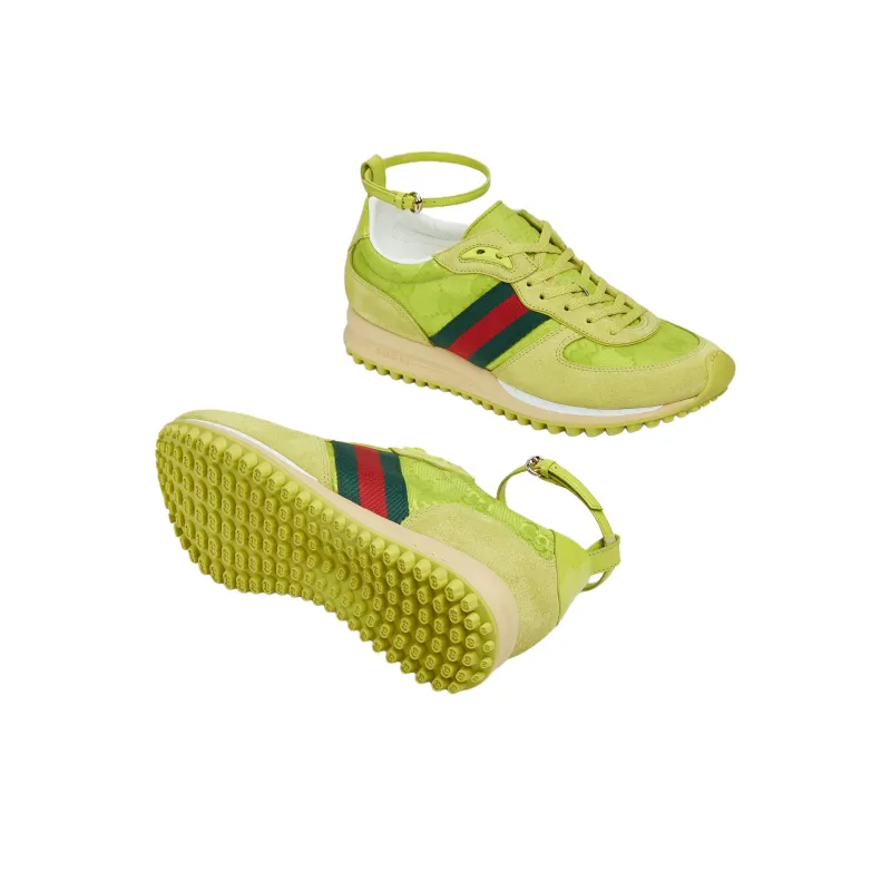 GUCCI Re Motion Low Top Casual Shoes Women's Green-5