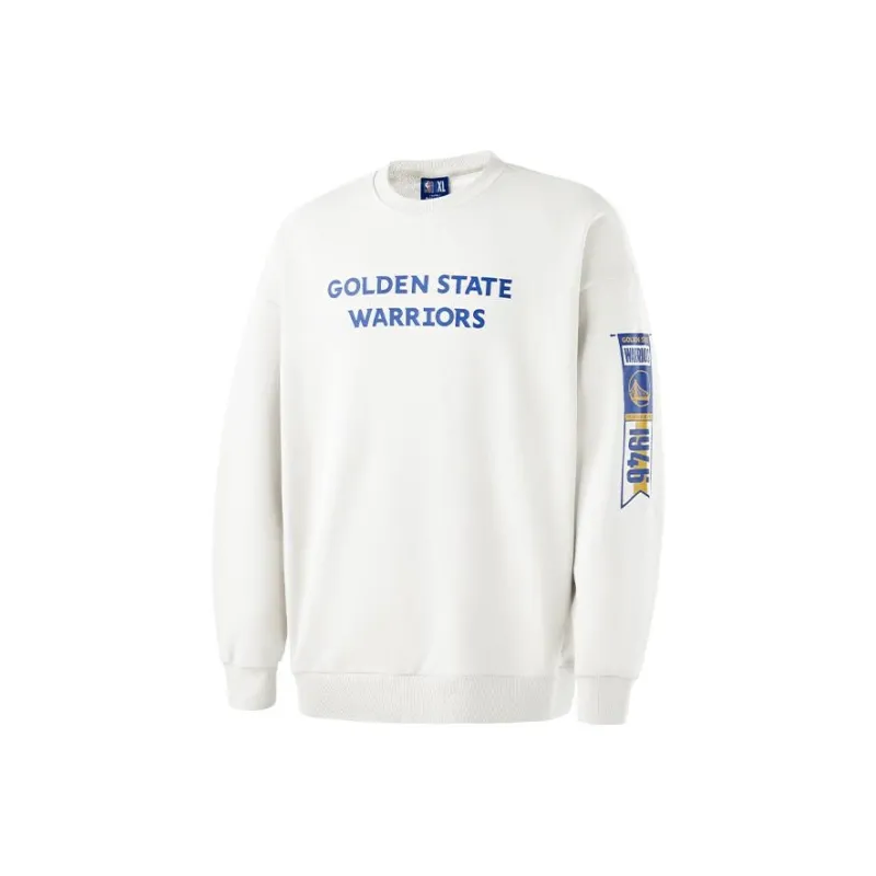 NBA Team Story Series Sweatshirts Men Beige-0