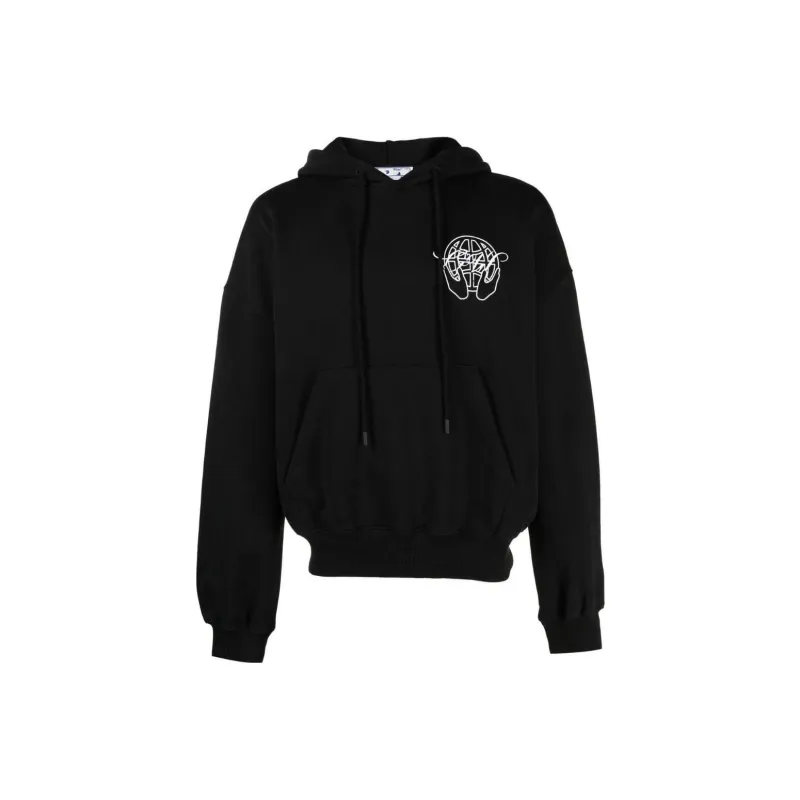 OFF WHITE Hand Arrow Boxy Hoodie-0