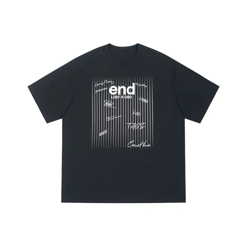 ENDWEEP Short Sleeved T Shirts Unisex-0