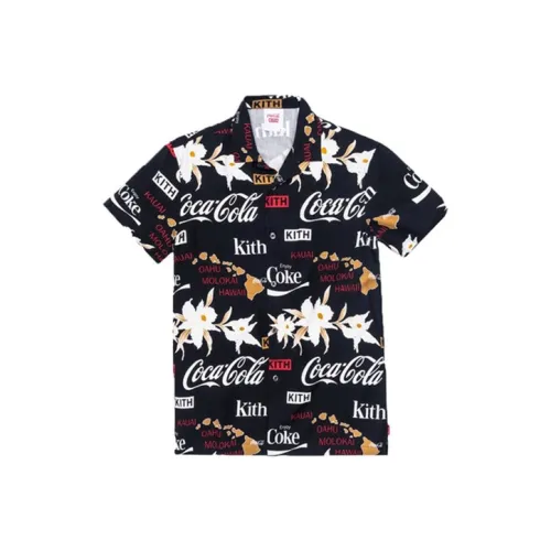 KITH X Coca Cola Hawaiian Camp Button Up