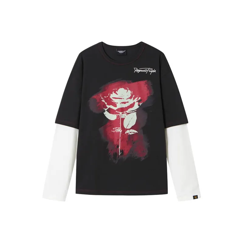 DANGEROUSPEOPLE Long Sleeved T Shirt Unisex-2