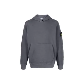 STONE ISLAND Compass Logo patch Cotton Hoodie