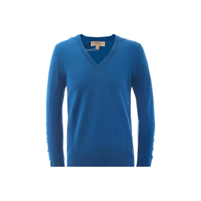Burberry Sweaters Men Blue-3