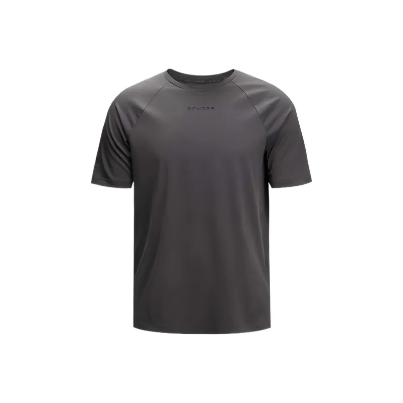 SPYDER SS24 T Shirt Men's Charcoal Gray-0