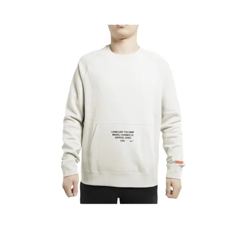 Nike As Lebron M Nk Ls Crew Sweatshirt Men's Beige