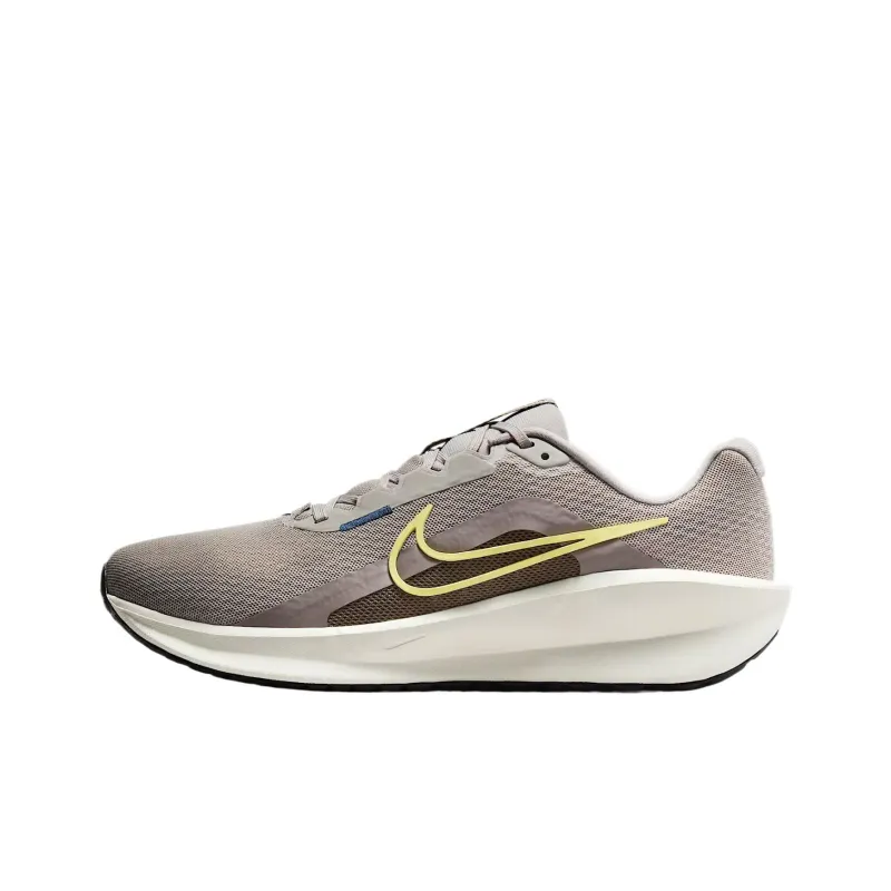 Nike Downshifter 13 College Grey Cave Stone Diffused Blue Soft Yellow-1