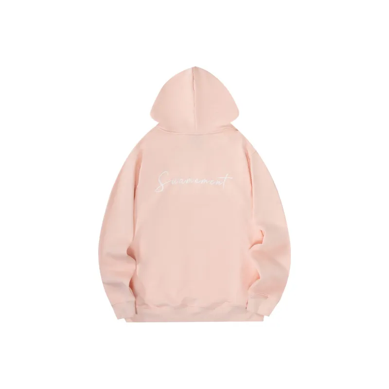 Suamoment Sweatshirt Spring Fall American Vintage Casual Loose Fit Hoodie Unisex-4