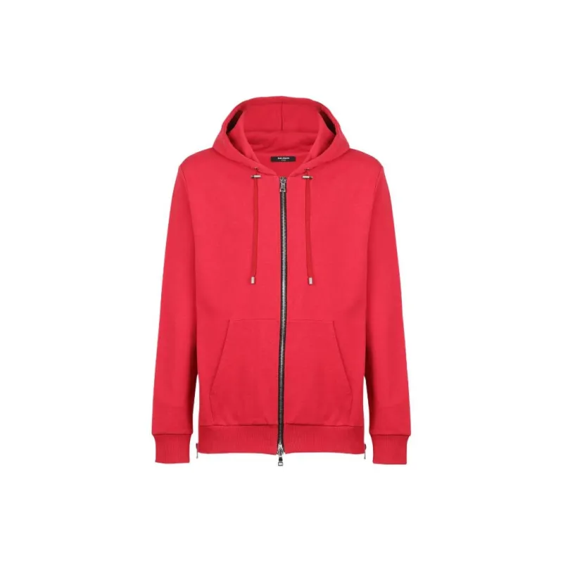BALMAIN Sweatshirts Men Red-0