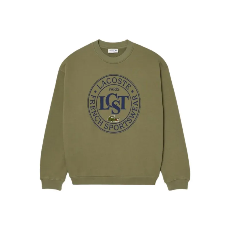 LACOSTE Logo Crewneck Sweater-0