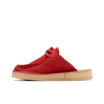 Clarks Nomad Suede Slip on Mules Women's