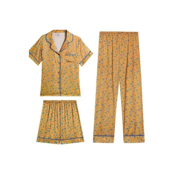 Ta Yan Pajama Set Women's Yellow