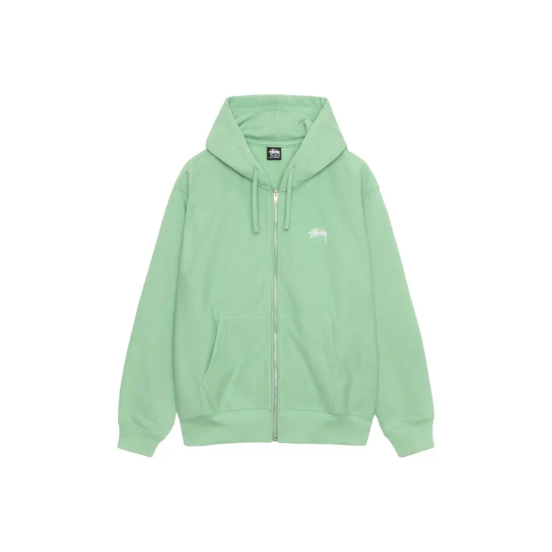 Stussy Stock Logo Zip Hoodie-0