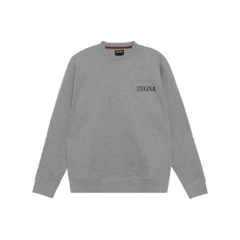Zegna SS23 Sweatshirt Men's Heather Gray