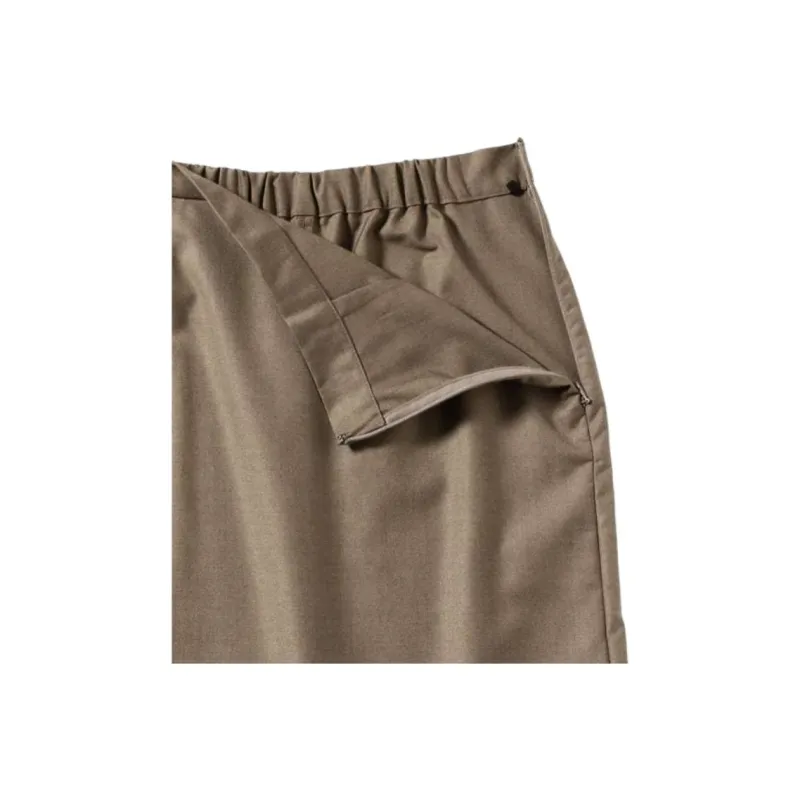 Beams Casual Long Skirt Women's Brown-8