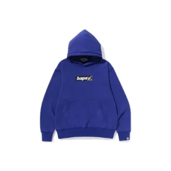 A BATHING APE Smooth Logo Relaxed Fit Hoodie