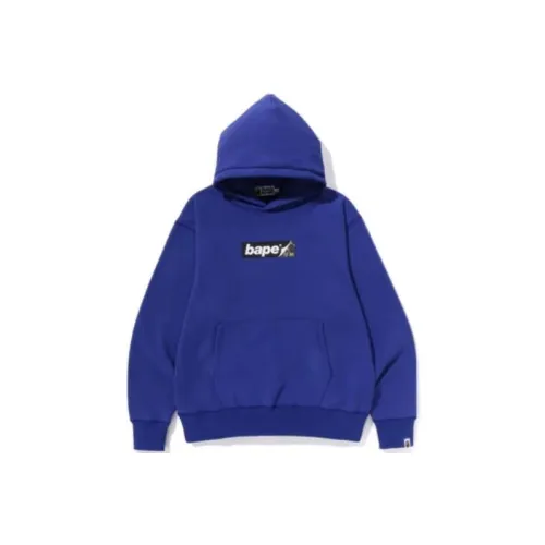 A BATHING APE Smooth Logo Relaxed Fit Hoodie