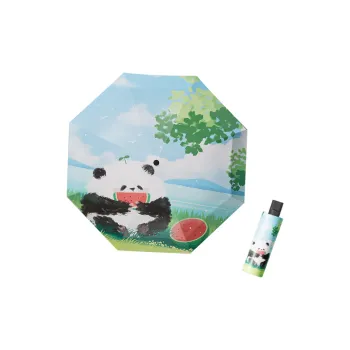 Womi Niche Cartoon Cute Kids Sunny And Rainy Dual Use Umbrella Foldable
