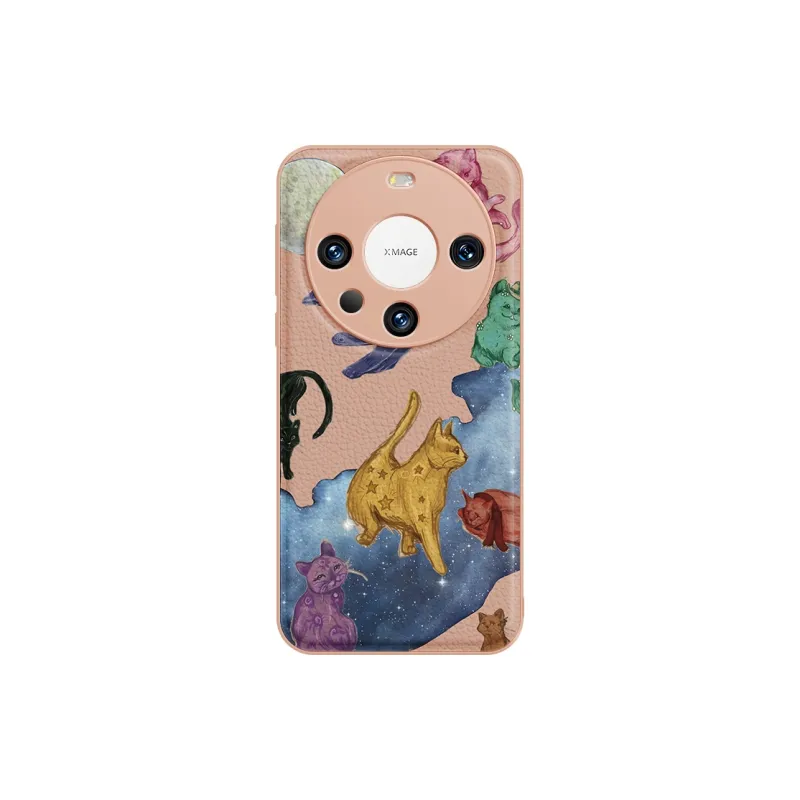 Small Bones Leather Material Phone Cases Trendy-3