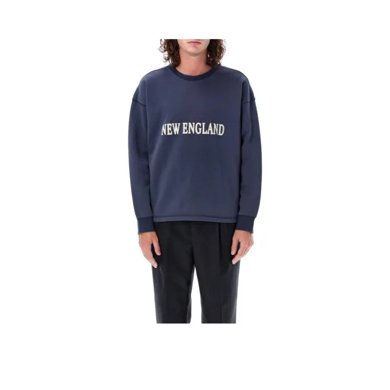BODE Logo-appliqué Cotton Sweatshirt-0