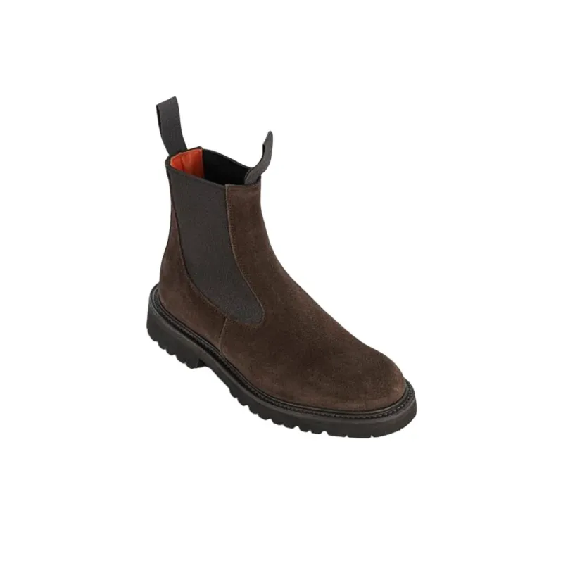 Tricker's Paula Short Chelsea Boots Women's Dark Brown-2