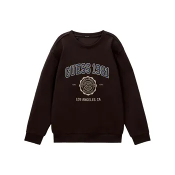 GUESS T Shirts Unisex Brown