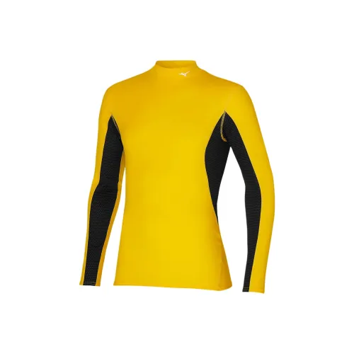 Mizuno T Shirts Men Yellow
