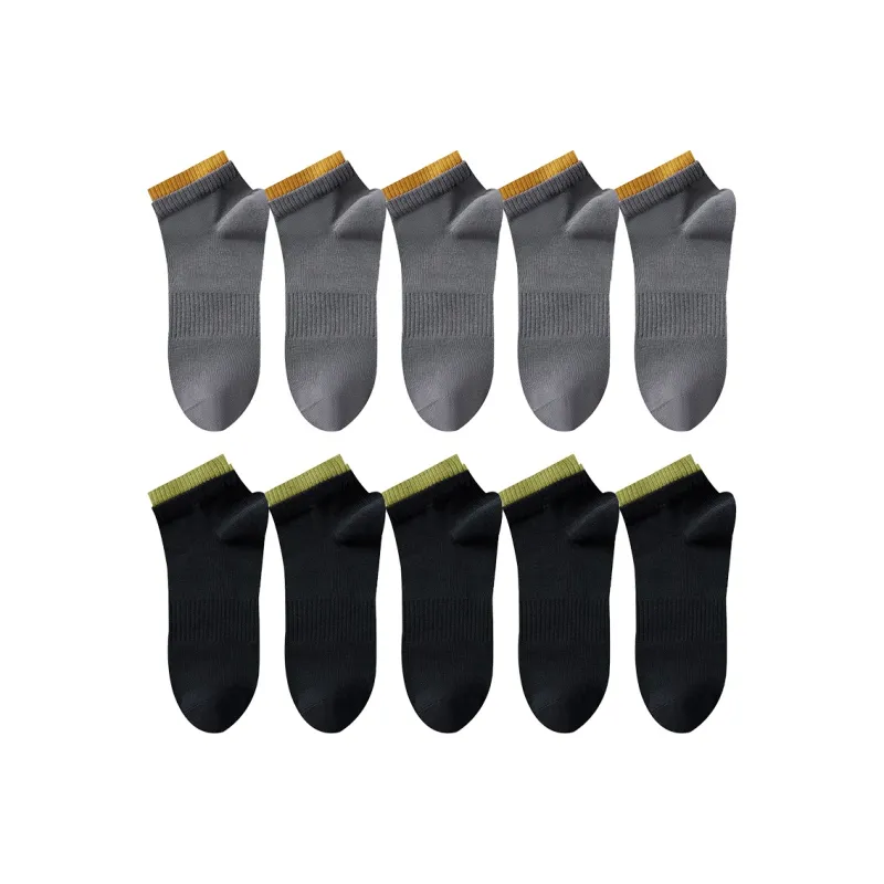 Cotton Gene Ankle Socks Men's Multiple Pairs Combo Set-34