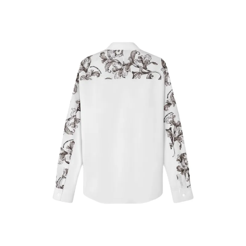 VERSACE JEANS COUTURE Baroque detailing Long sleeve Shirt-1