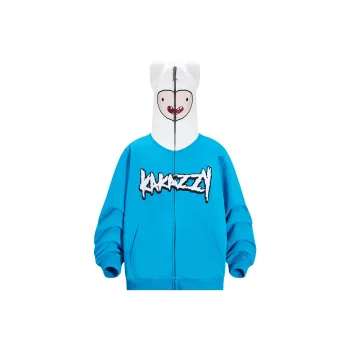 KAKAZZY Sweatshirts Unisex Blue