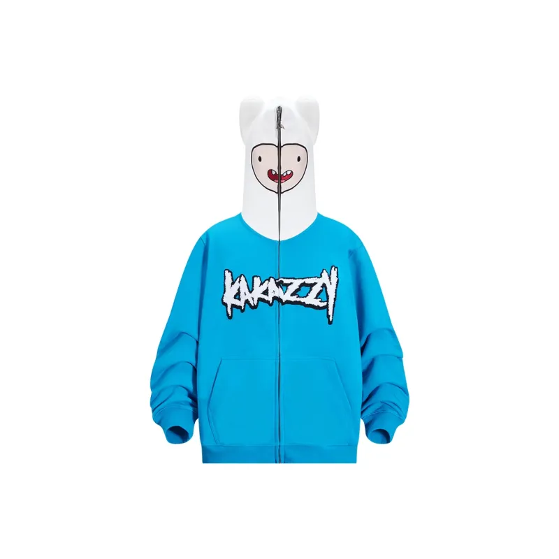 KAKAZZY Sweatshirts Unisex Blue-0