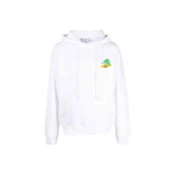 OFF WHITE Brush Arrow Slim Hoodie