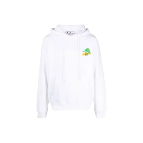 OFF WHITE Brush Arrow Slim Hoodie