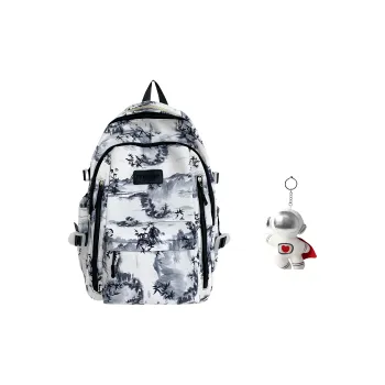 BRABOSTON Nylon Backpack Unisex Black/Purple/Green/Blue/Pink
