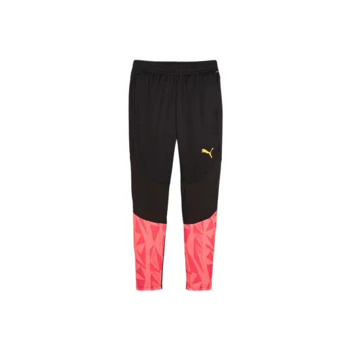 PUMA Individual FINAL Soccer Training Apparel Collection DryCELL Knitted Sweatpants Men's Black