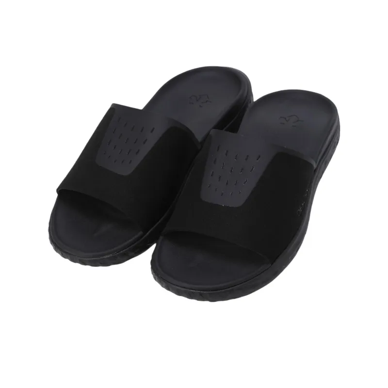 DESCENTE Energize Slide Slip Resistant Abrasion Resistant Slide Slippers Men's Black-1