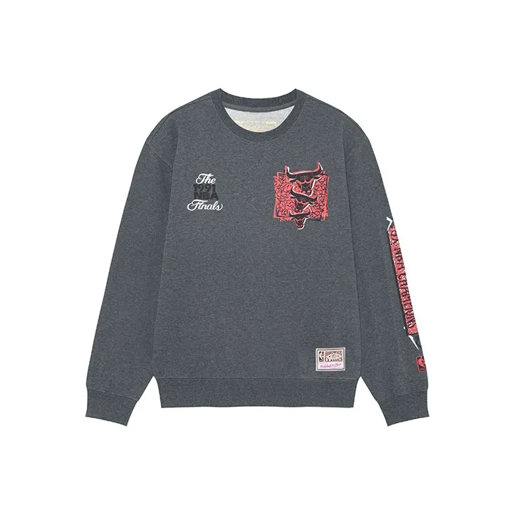 Mitchell Ness Sweatshirts Unisex Dark Gray-0