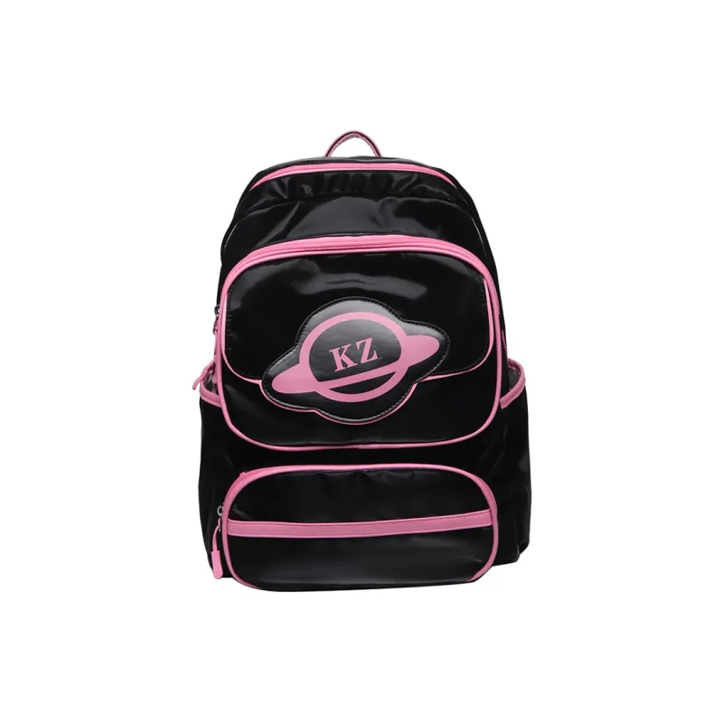 XIANGSU PU Backpack Unisex Pink/Fuchsia/Gray/Black-6