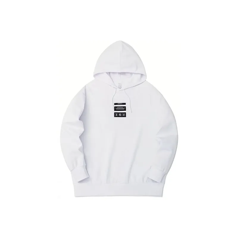 Anta Sweatshirt Unisex Pure White-0