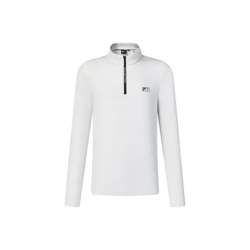 FILA T-Shirt Men's Semi-Transparent Curtain Gray
