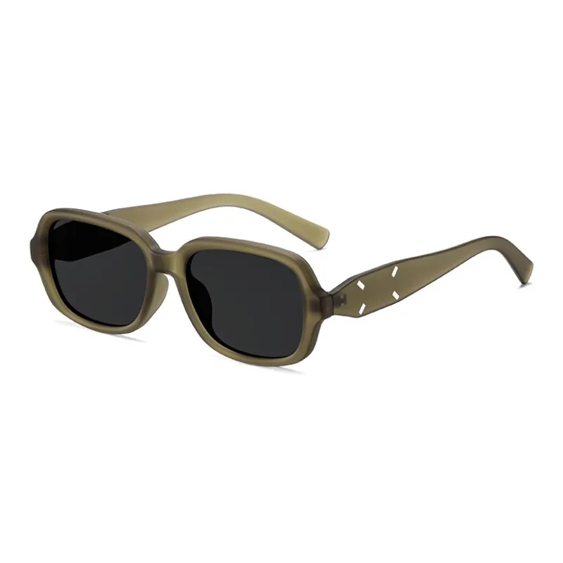 PRETTYALLUSION TR/Memory Plastic Square Sunglasses Unisex-8