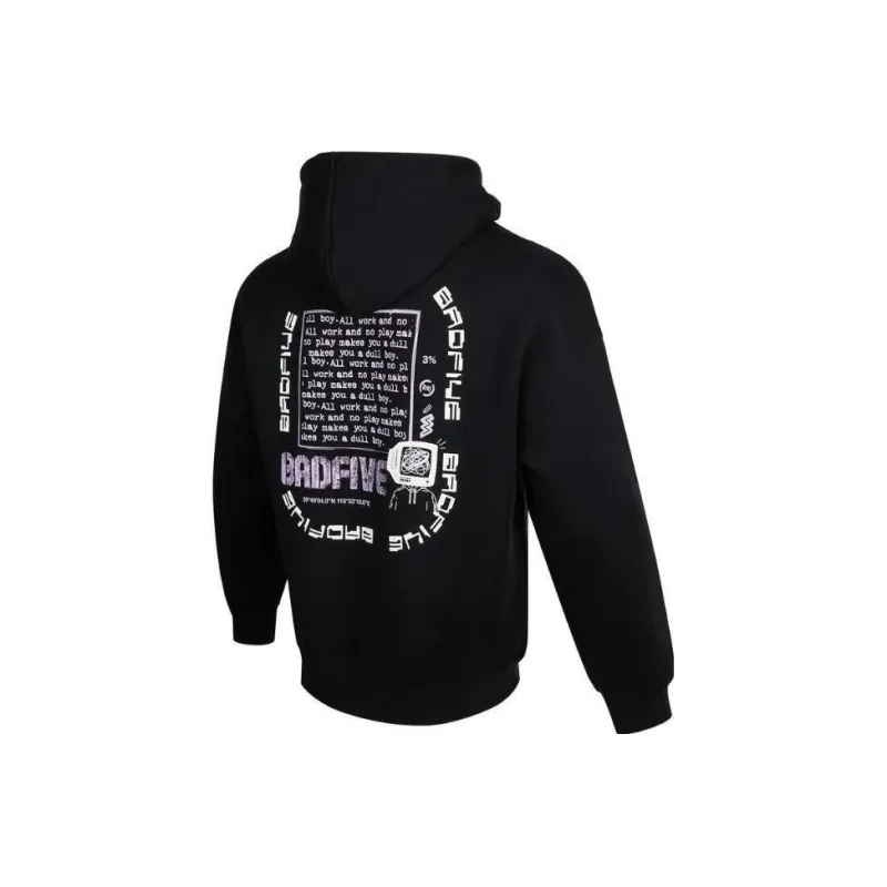 LiNing Badfive Sweatshirt Men's Black-0