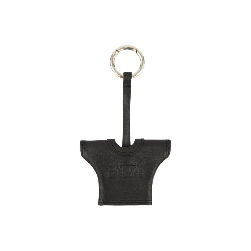 MM6 Maison Margiela Leather Keychain + Bag Charm-0