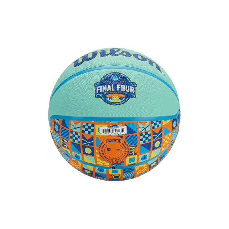 Wilson NCAA Rubber Basketball Lake Blue Size 6 Ball Training Unisex-3