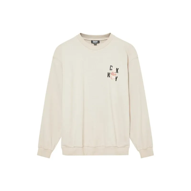 DKNY Sweatshirts Men Light Coffee-0