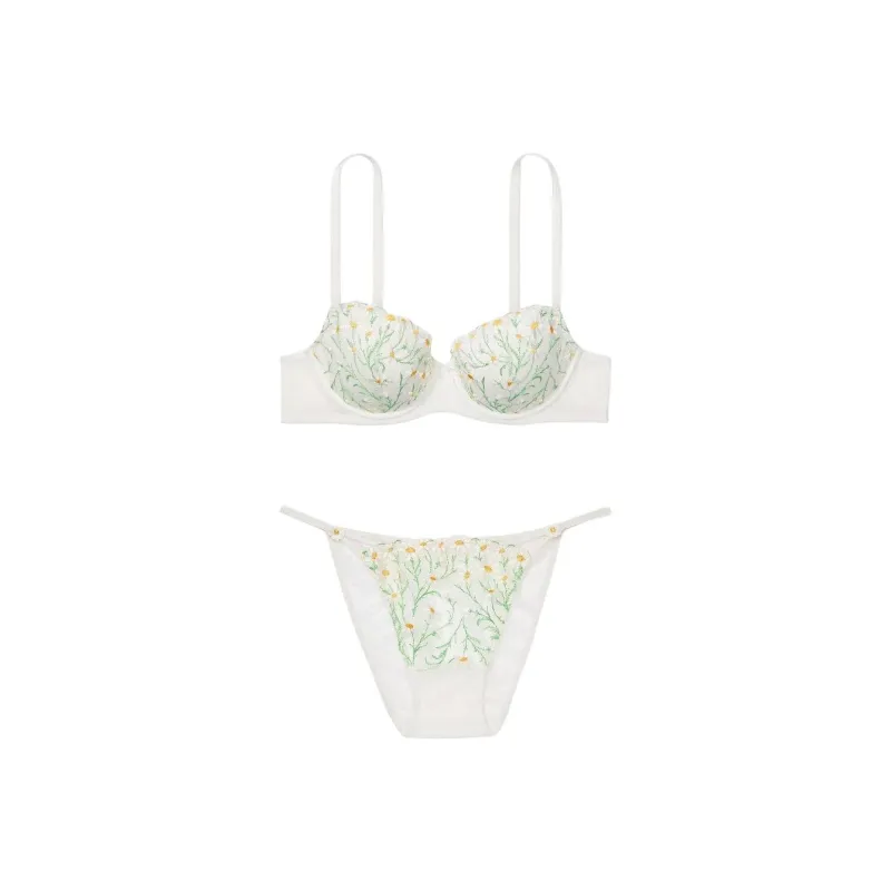 Victoria's Secret Underwear Set Women's White-0