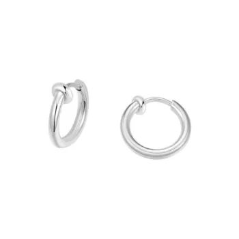 PEACE & CAT Titanium Steel Clip On Earrings Unisex