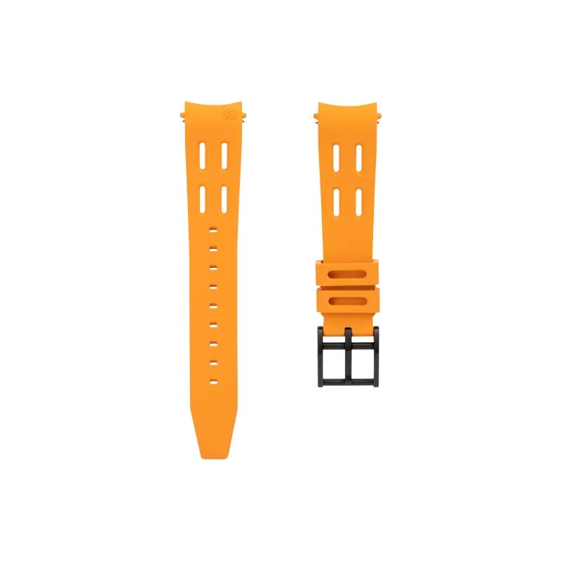 BEHRENS Quick Release Fluoroelastomer Strap Behrens Compatibility Watch Band 21mm Fluoroelastomer Material-3